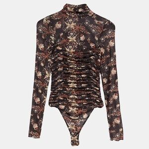 Free People Under It All Floral Bodysuit